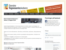 Tablet Screenshot of dansketegneserieskabere.dk